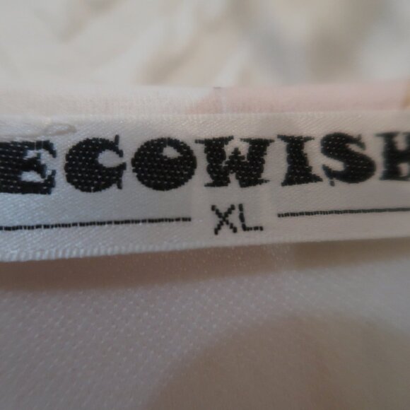 Womens Ecowish Geometric Print V-Neck Belted Summer Casual Dress - Picture 4 of 6